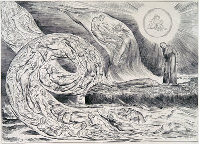 Illustrations of Dante by William Blake